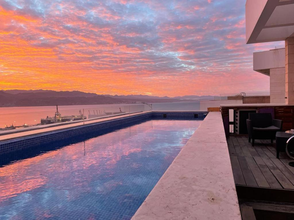 Private Pool Luxury Penthouses Sea View Eilat Esterno foto
